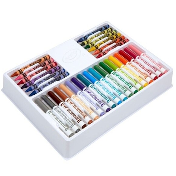 Crayola Dinosaurs 5-in-1 Art Creativity Coloring Kit for Children Ages 4+ NEW! - Picture 4 of 5